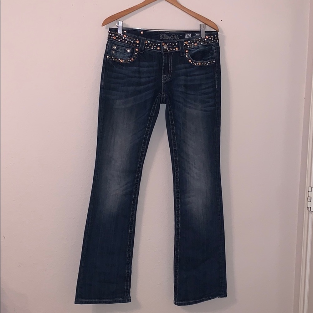 Missme Boot Blue Jeans